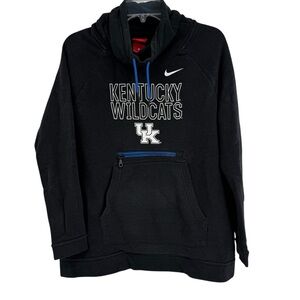 Nike Sweatshirt Kentucky Wildcats Size M Funnel Neck Baja Hoodie unisex